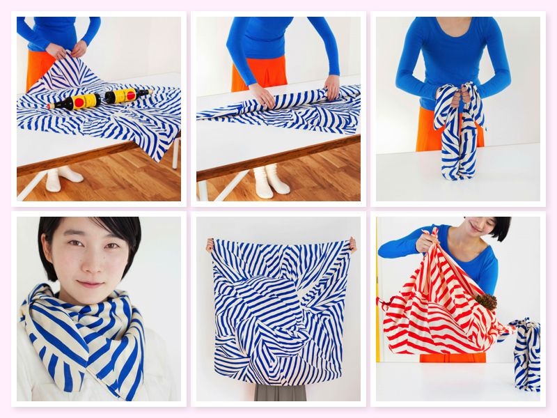 Biến hoá với Furoshiki Biến hoá với Furoshiki